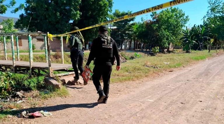 Doble homicidio en la colonia 7 Gotas moviliza a las autoridades en Culiacán