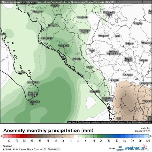 Persiste el calor en Sinaloa: Temporada invernal entra en fase de “pausa”