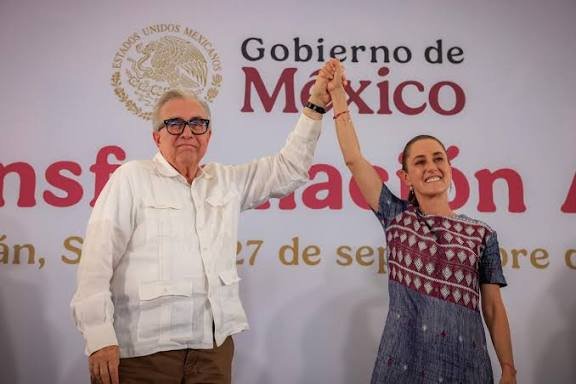 Anuncia Rocha Moya la visita de Claudia Sheinbaum y Omar Garcia Harfuch a Sinaloa