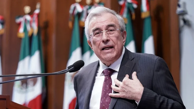 FGR cita a declarar a Rubén Rocha Moya en medio de acusaciones internacionales