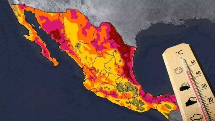 Sofocante onda de calor azota a México mientras se registran chubascos aislados en el centro del país